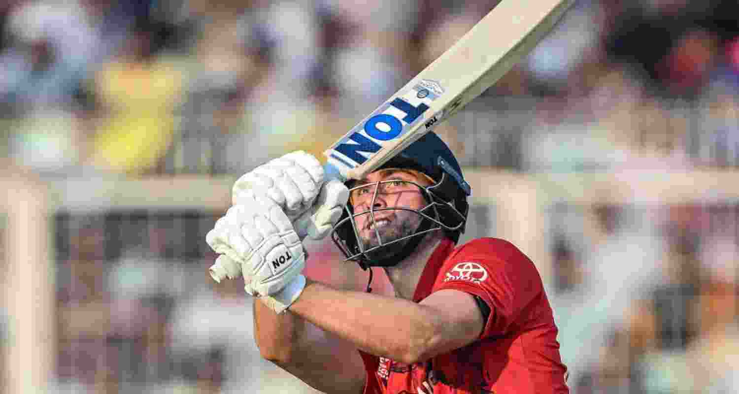  England rode on Will Jacks’ scintillating unbeaten 53 off just 22 balls (4x6, 3x4) to pile up 202 for 7, their first 200-plus total of this edition.