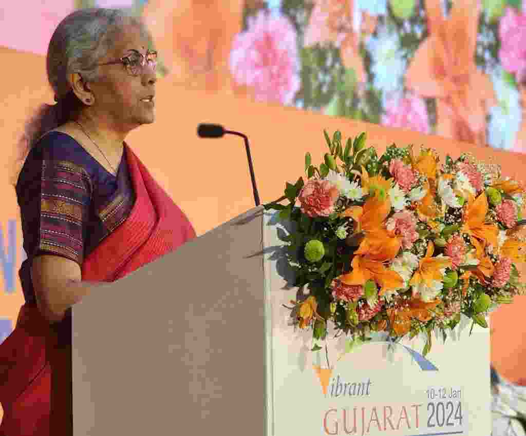 Nirmala Sitharaman delivered keynote address at seminar on ‘Gift City'