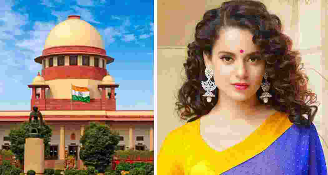 Actor and BJP MP Kangana Ranaut withdrew her plea in the Supreme Court.