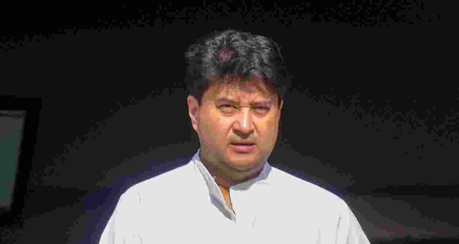 Union Communications Minister Jyotiraditya Scindia.