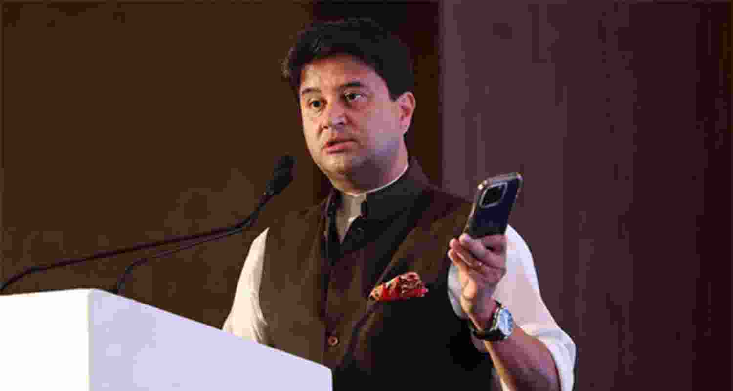 Union Minister of Communications Jyotiraditya Scindia.