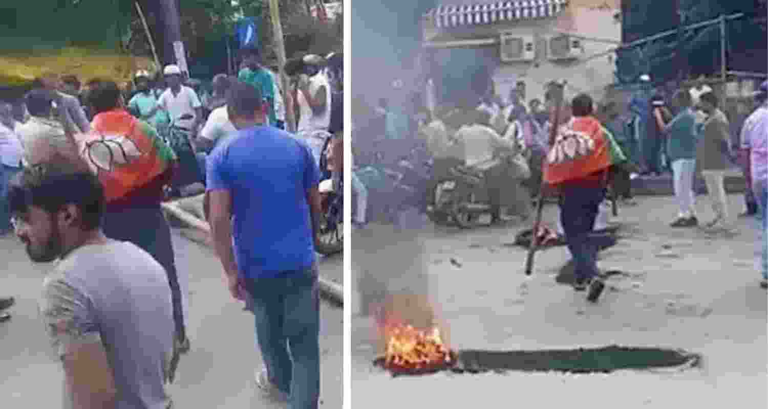 BJP workers block roads over police crackdown in Ranchi