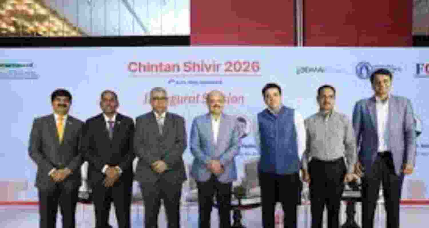 Delegates during the inaugural session of “Chintan Shivir: Scaling Up Pharma Exports” in Hyderabad on Saturday.