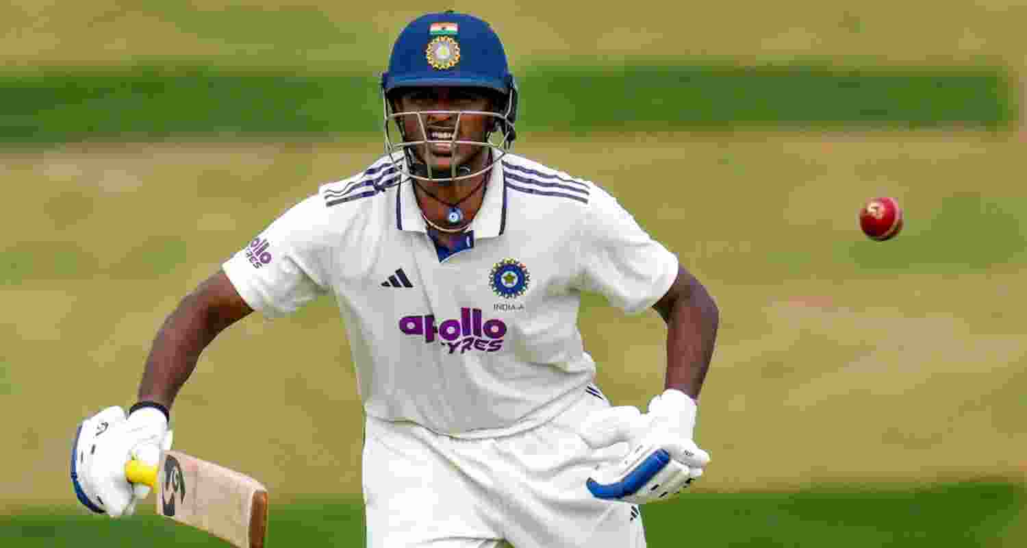 Sai Sudharsan is undertaking lower-body strength and conditioning work with appropriate protection to the injured rib to facilitate healing.