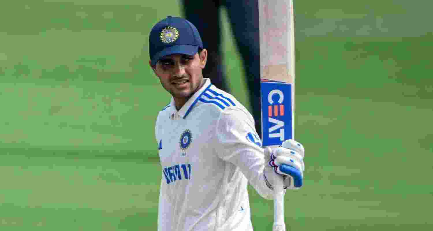India Test captain Shubman Gill.