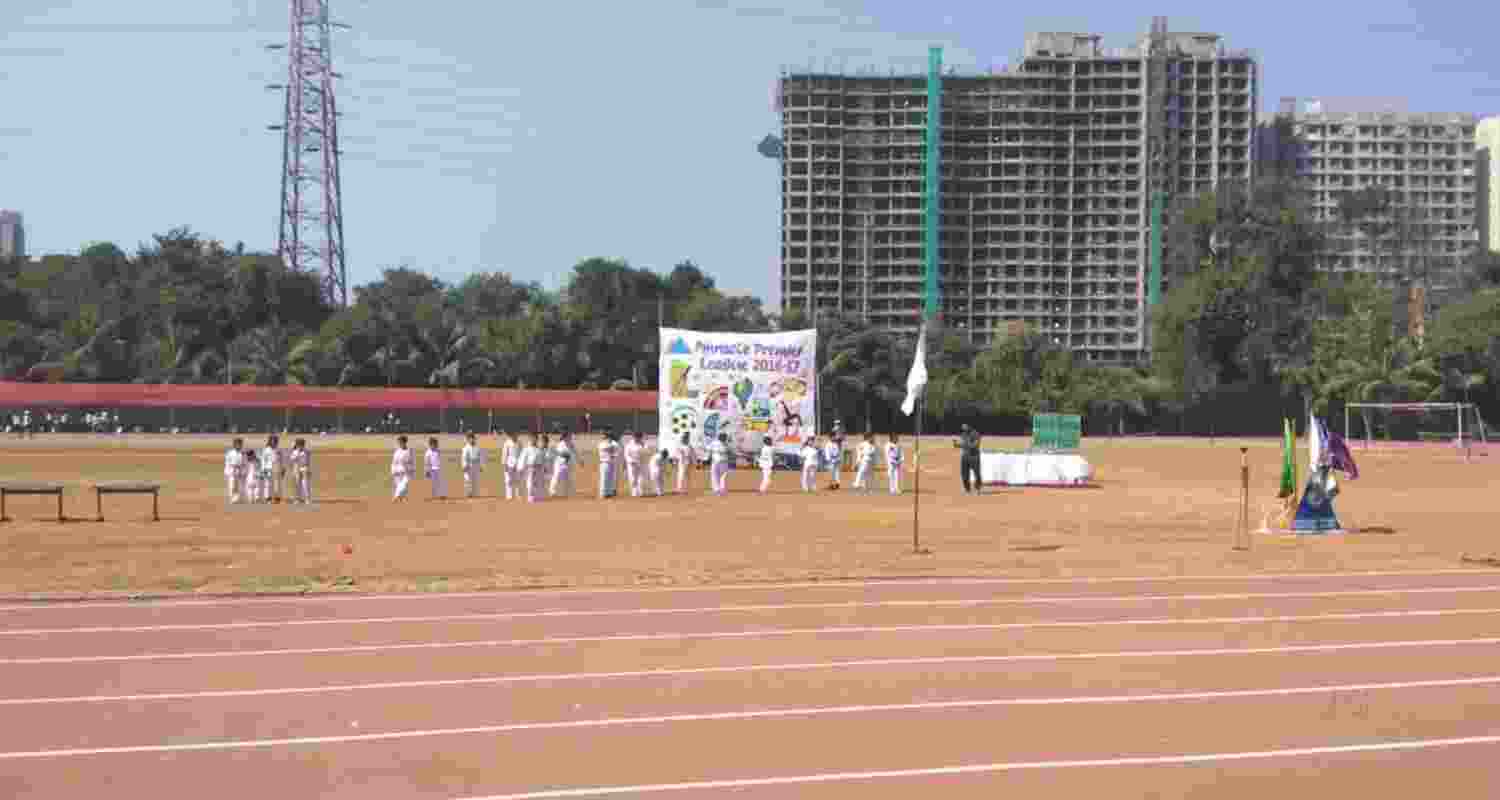 A file photgraph of a Sports Authority of India ground in Kandivali East, Mumbai.