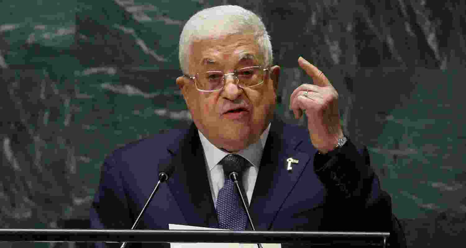 Palestinian President Mahmoud Abbas.