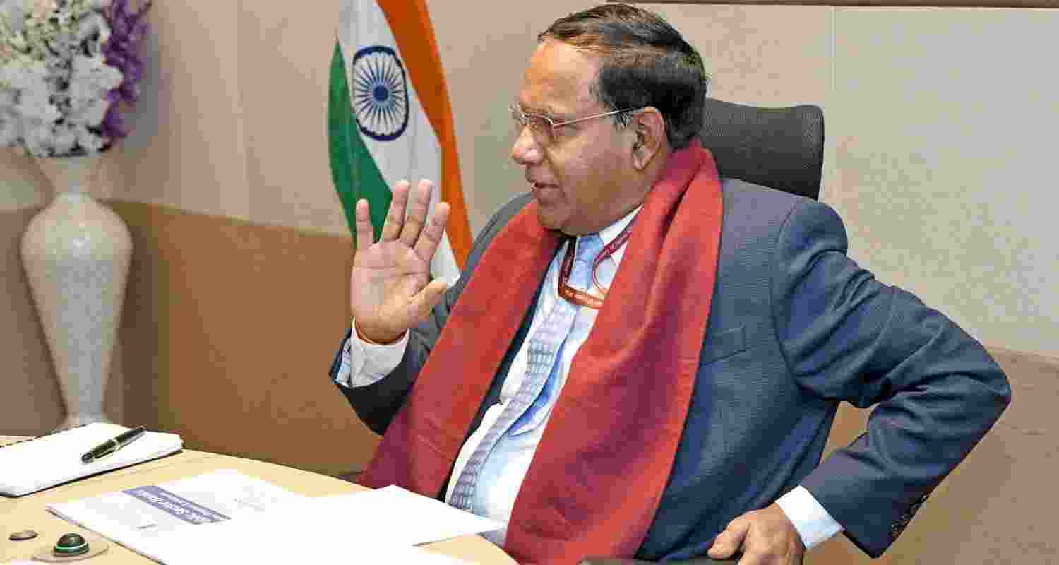 Department of Financial Services (DFS) Secretary M Nagaraju.