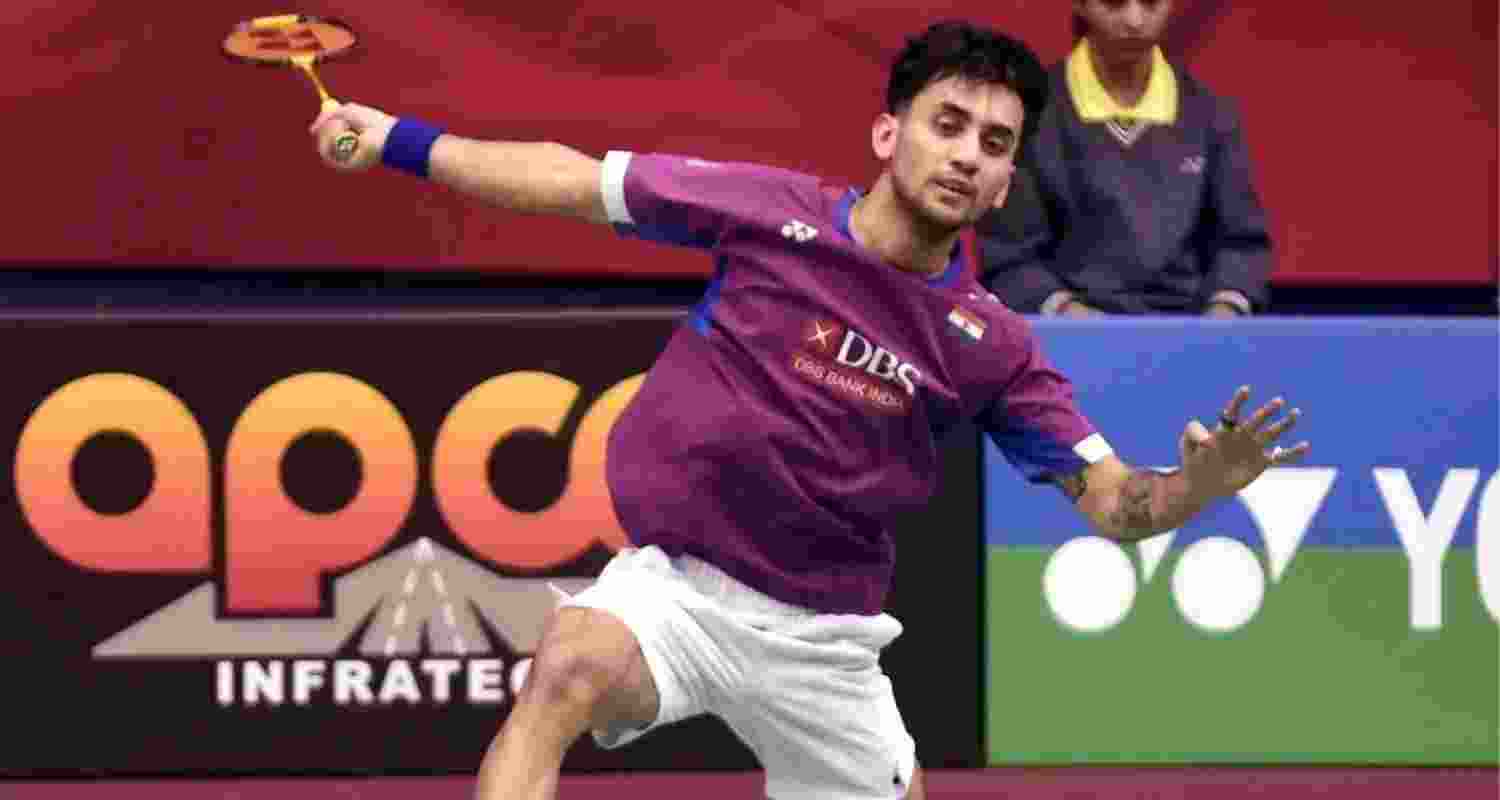 Commonwealth Games champion Lakshya Sen recovered from an opening-game setback to force a decider but looked completely out of sorts in the third game.