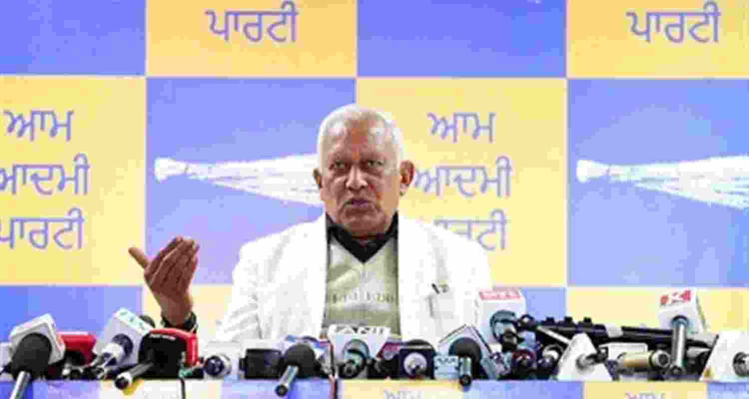 Senior AAP leader Barinder Kumar Goyal