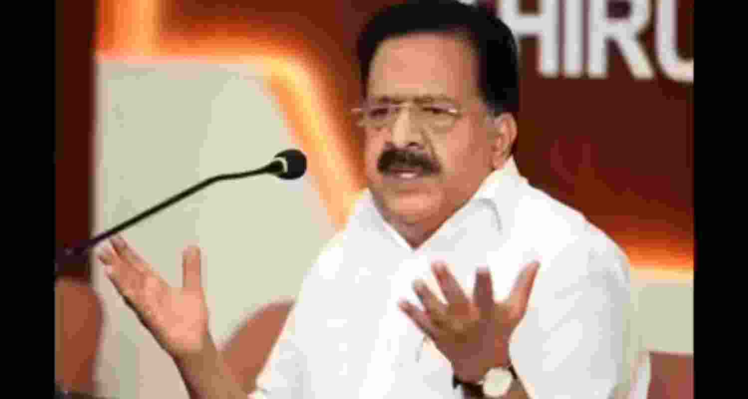 Senior Congress leader Ramesh Chennithala