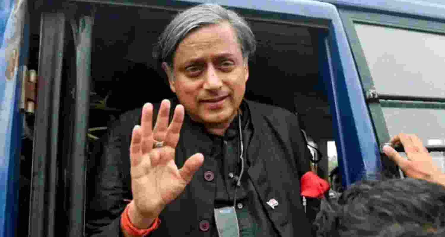 Congress MP Shashi Tharoor.
