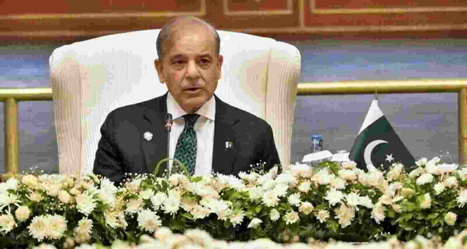 Pakistan Prime Minister Shehbaz Sharif says Pakistan is ready to talk peace with India.