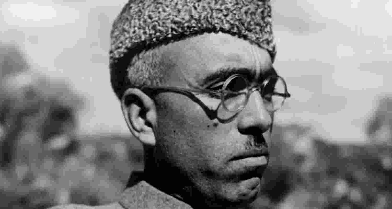 National Conference founder Sheikh Mohammed Abdullah. Image: X