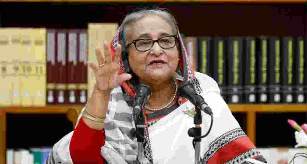 Former Bangladeshi Prime Minister Sheikh Hasina. (File photo)