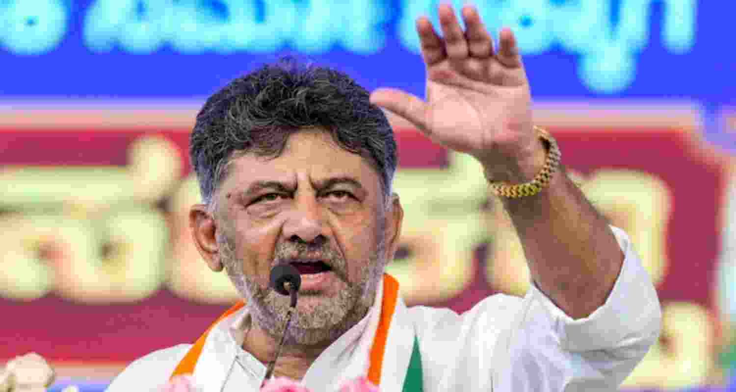 Karnataka Deputy Chief Minister DK Shivakumar. Karnataka Deputy Chief Minister DK Shivakumar.