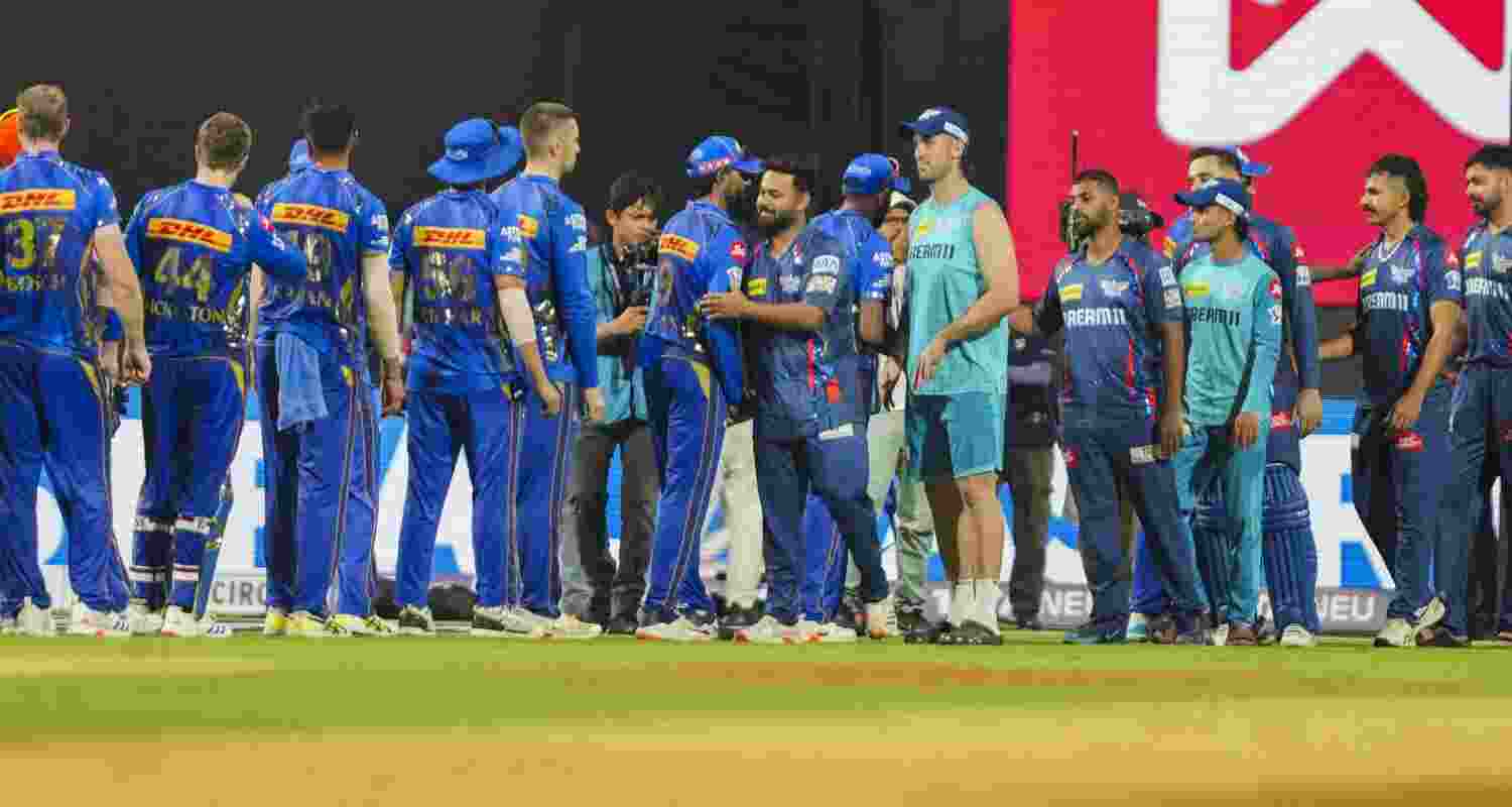 MI vs :SG 45th IPL 2025 Match.