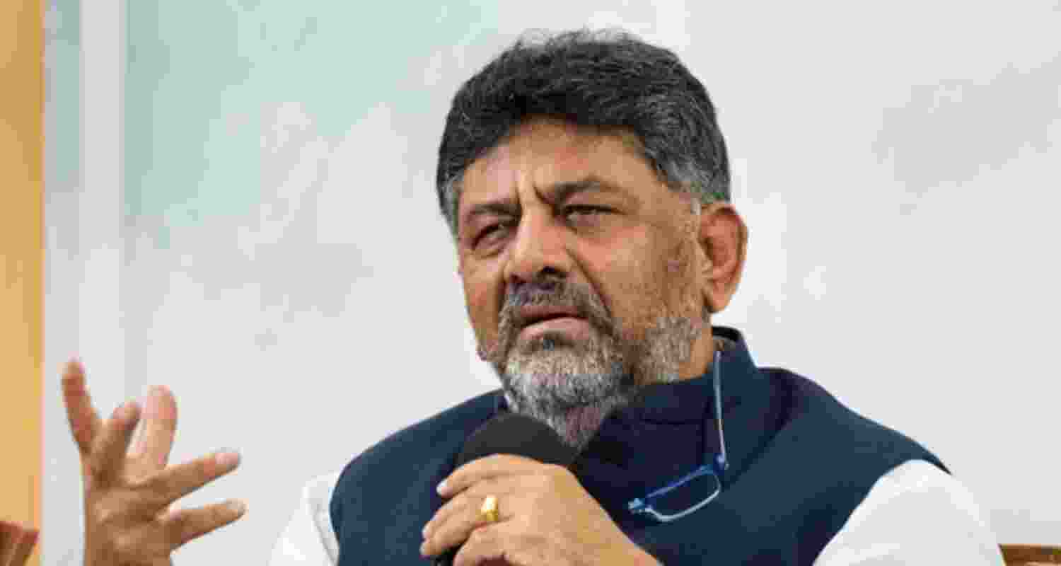 Karnataka Chief Minister DK Shivakumar. 