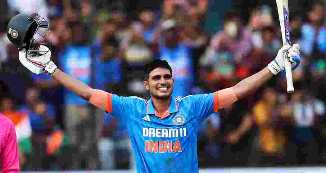 Indian international batsman Shuban Gill. File photo.