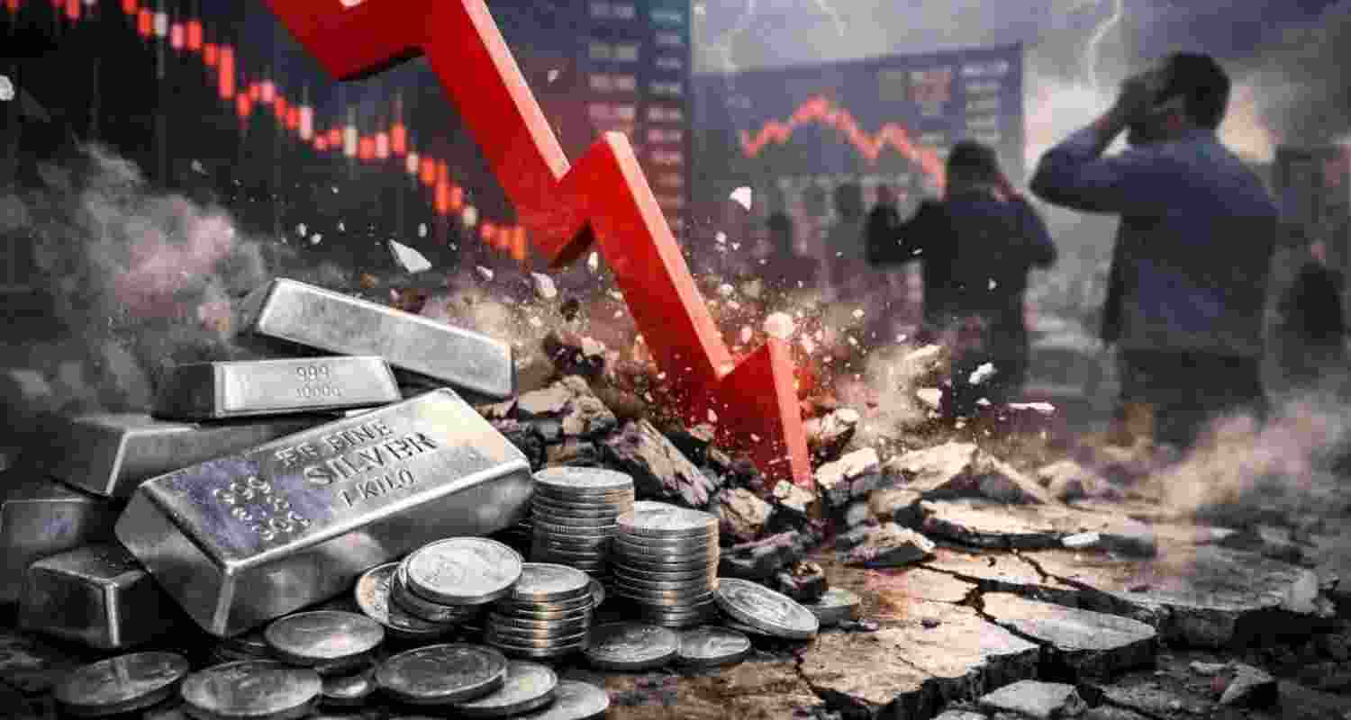 Silver tumbles to end three-day rally