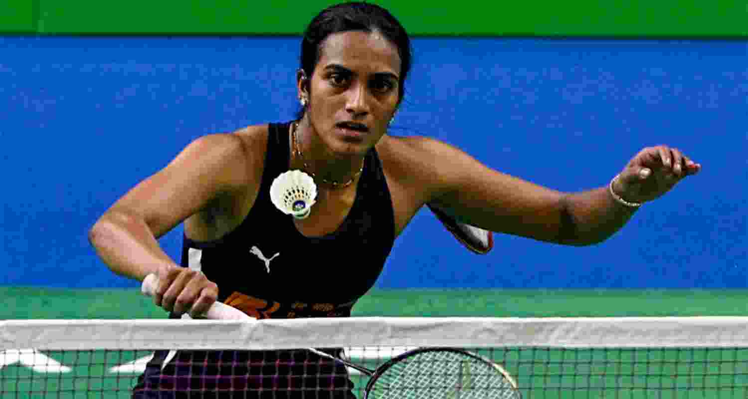 Two-time Olympic medallist P V Sindhu.