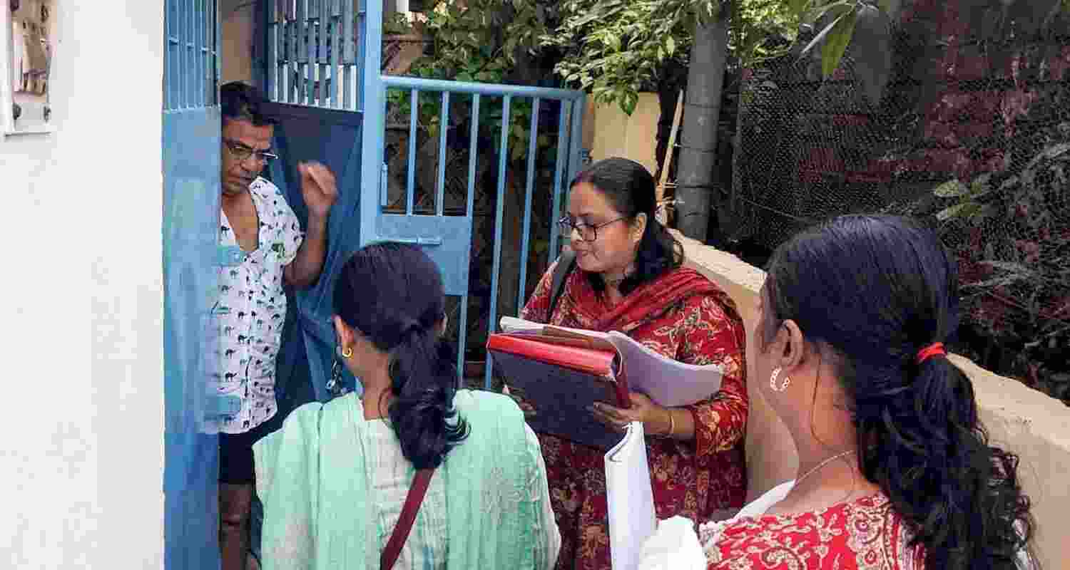 FIRs filed against eight booth-level agents for illegally taking and distributing enumeration forms, say officials in the CEO’s office.