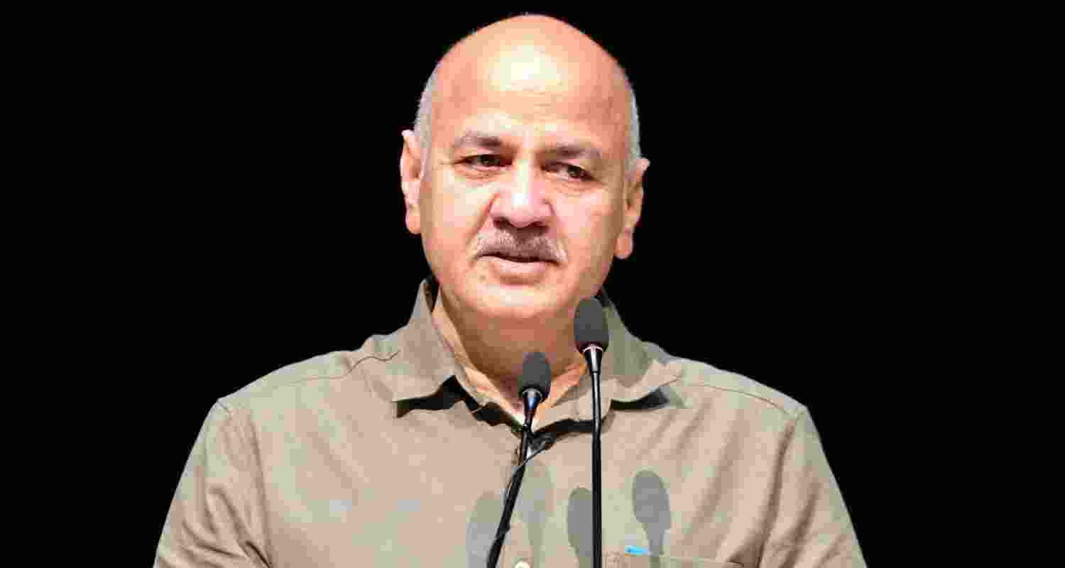 Aam Aadmi Party (AAP) leader Manish Sisodia - file image. 