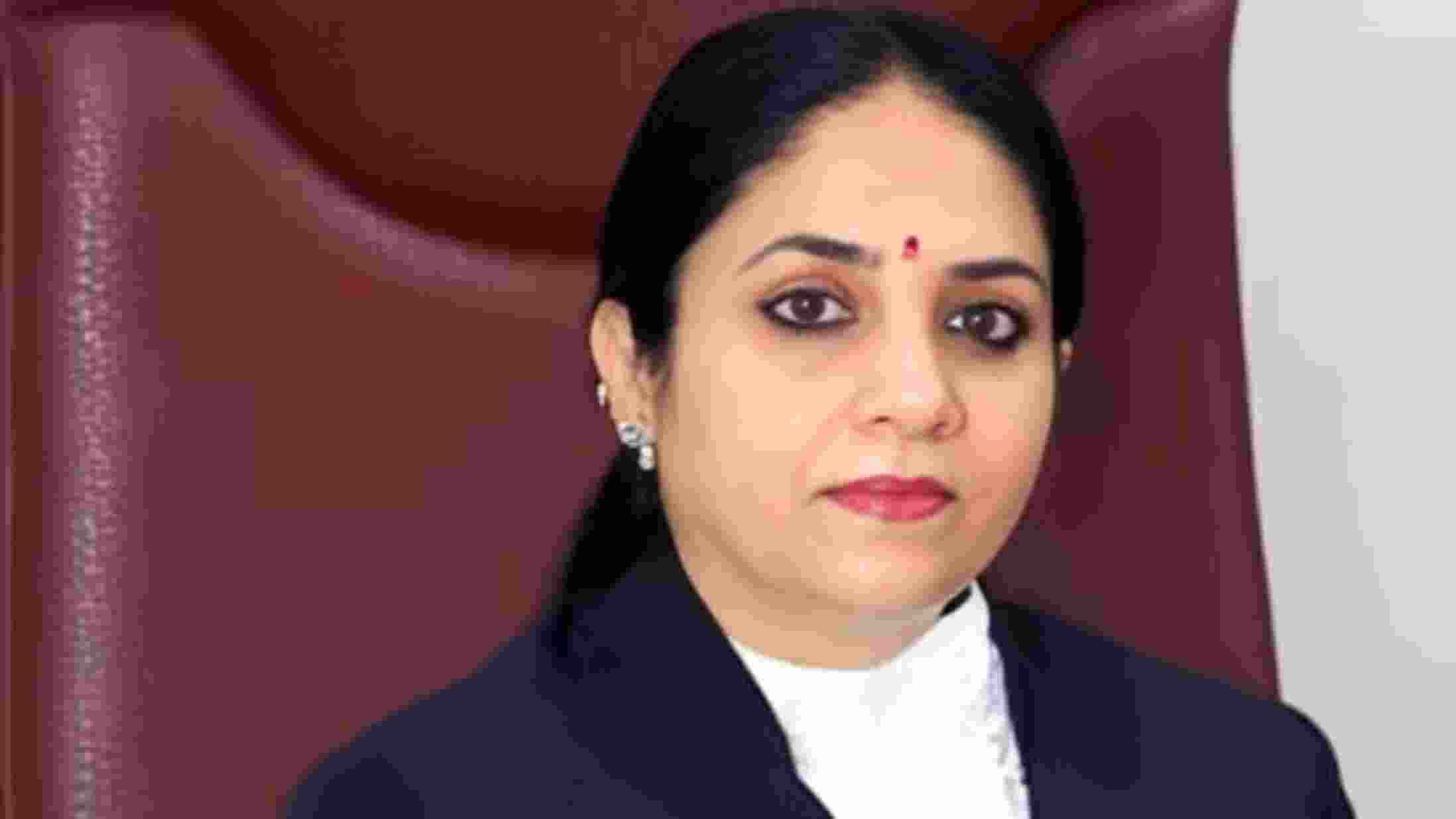 Delhi HC judge Justice Swarna Kanta Sharma who recused from hearing AAP MLA Naresh Balyan's case. 