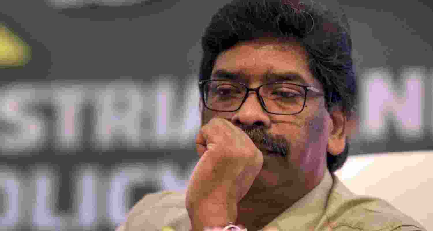 Image of Hemant Soren. 