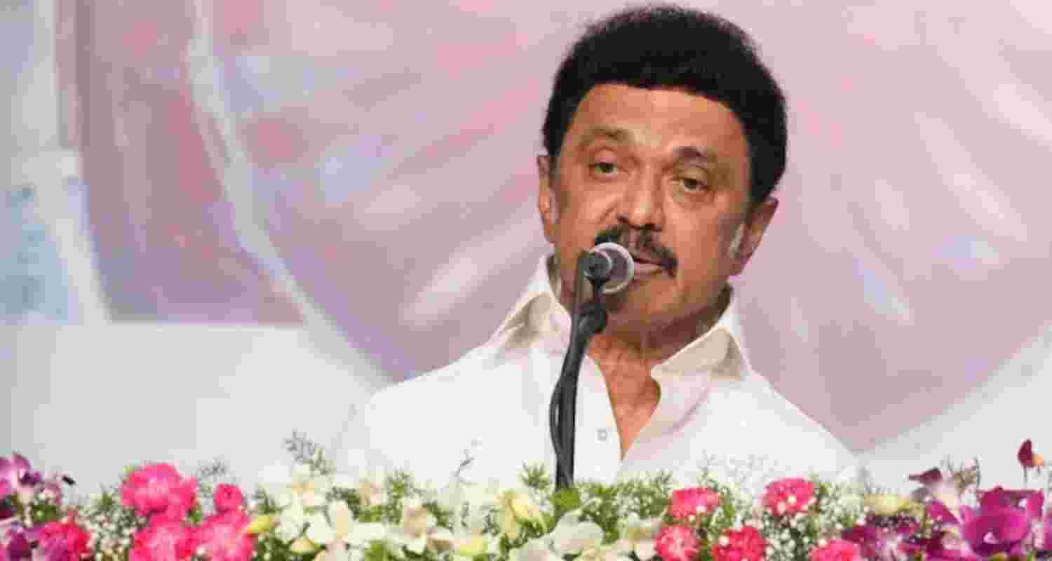 Tamil Nadu Chief Minister MK Stalin - file image.