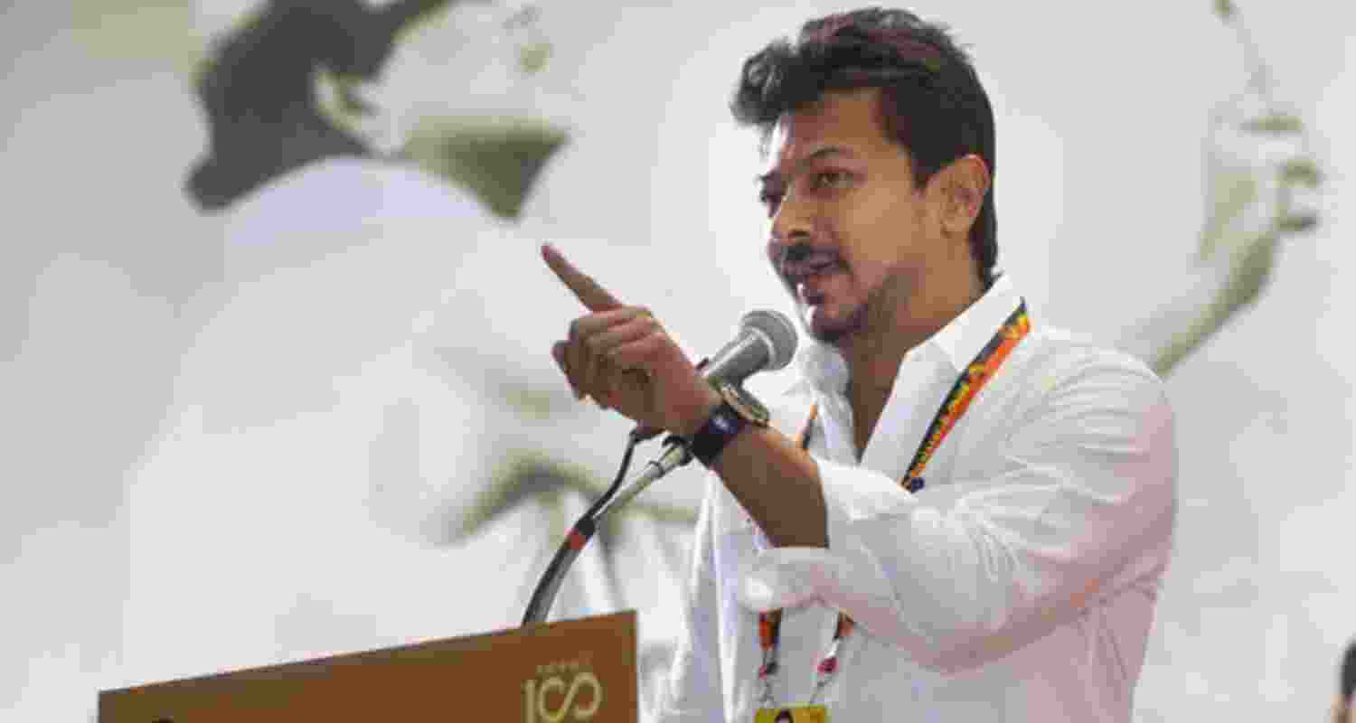 Tamil Nadu’s Deputy Chief Minister and DMK Youth Wing Secretary, Udhayanidhi Stalin - file image.