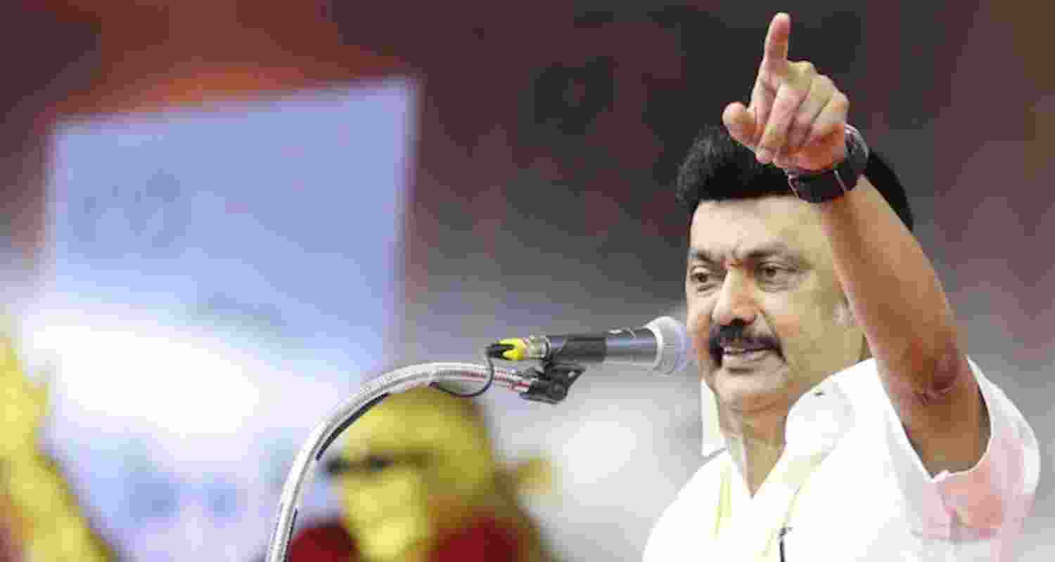 Tamil Nadu Chief Minister MK Stalin - file image.