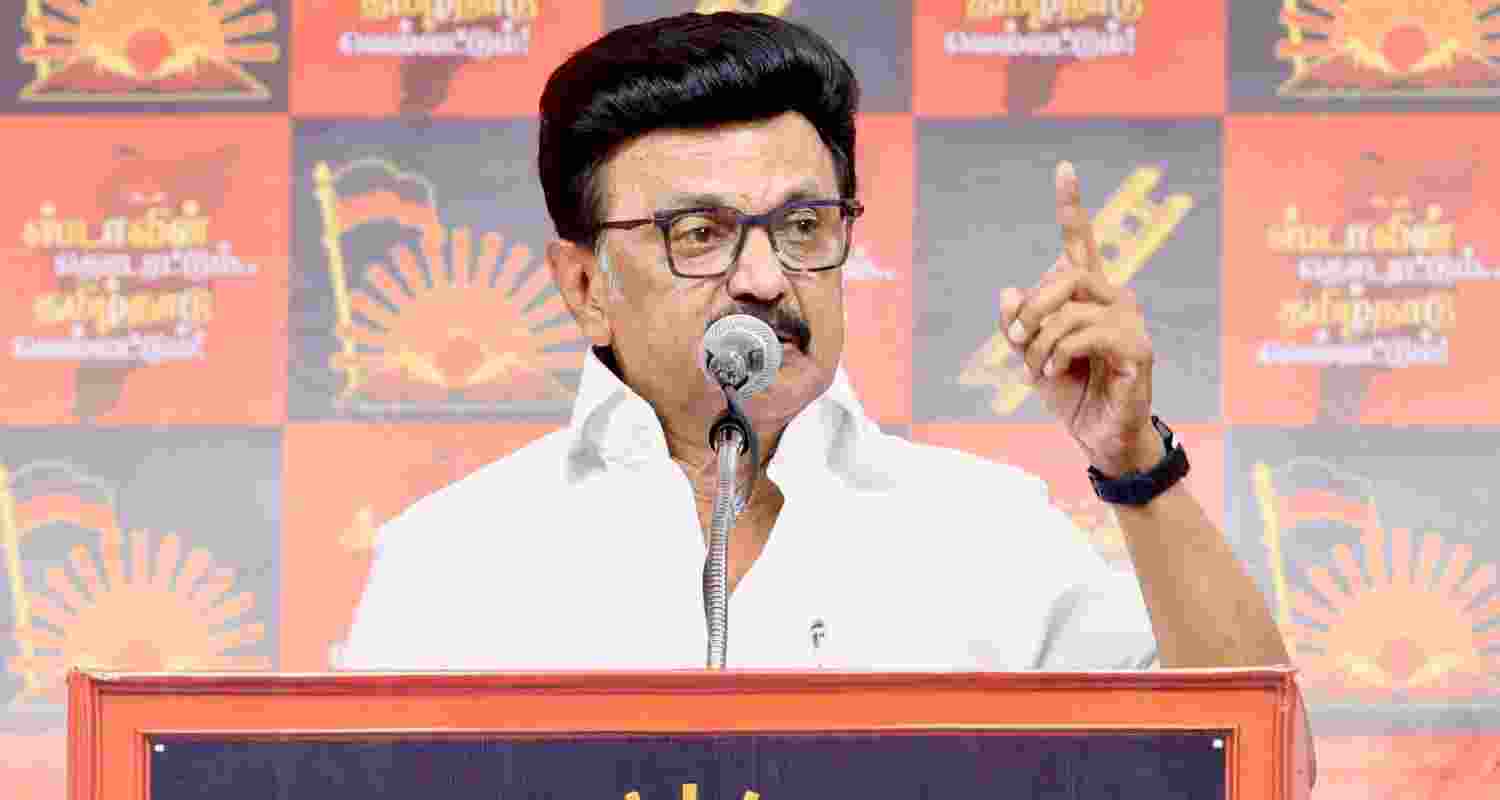 Tamil Nadu Chief Minister MK Stalin - file image.
