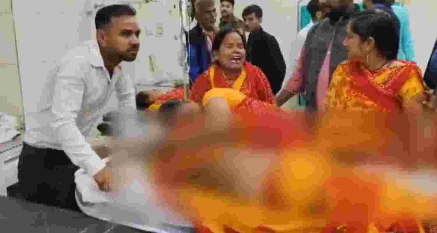 A woman was killed and eight others injured in a stampede during the Pran Pratishtha ceremony at Navgraha Shaktipeeth Temple in MP’s Dabra.