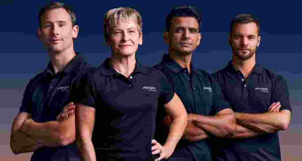 (From left to right) The Axiom-4 crew includes mission specialists Slawosz Uznanski-Wisniewski, commander Peggy Whitson, pilot Shubhanshu Shukla, and Tibor Kapu. 