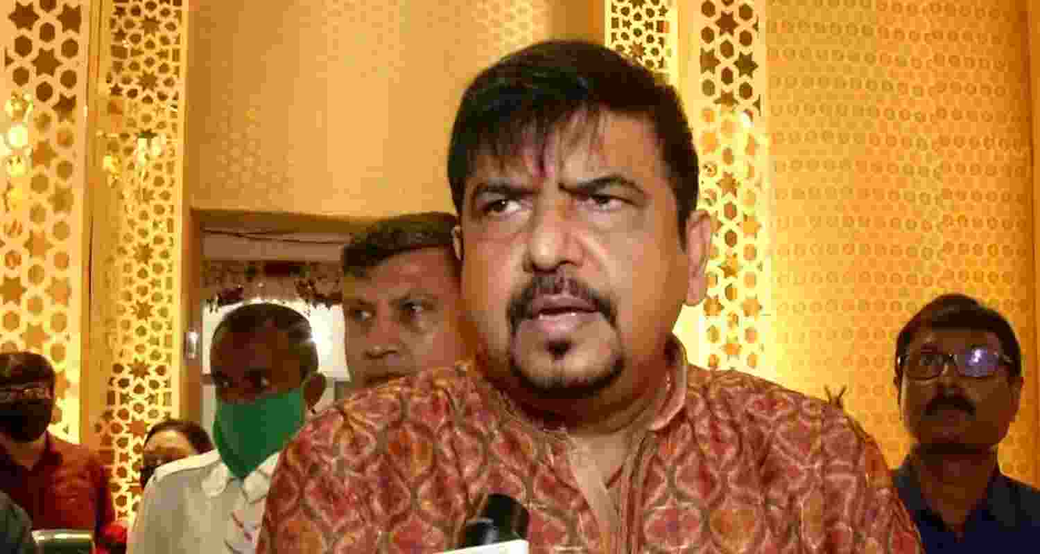 West Bengal minister Sujit Bose - file image.