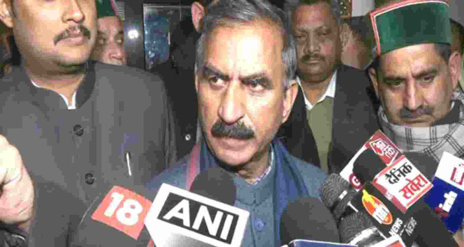 CM Sukhu inspects Shimla's underground utility duct project