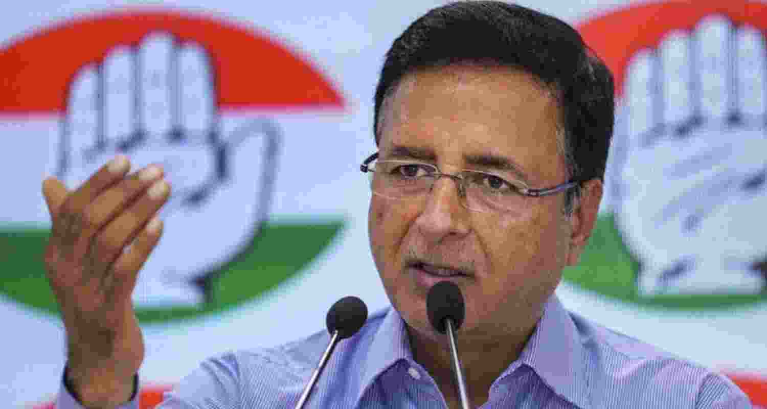 Congress leader and Rajya Sabha MP Randeep Singh Surjewala.