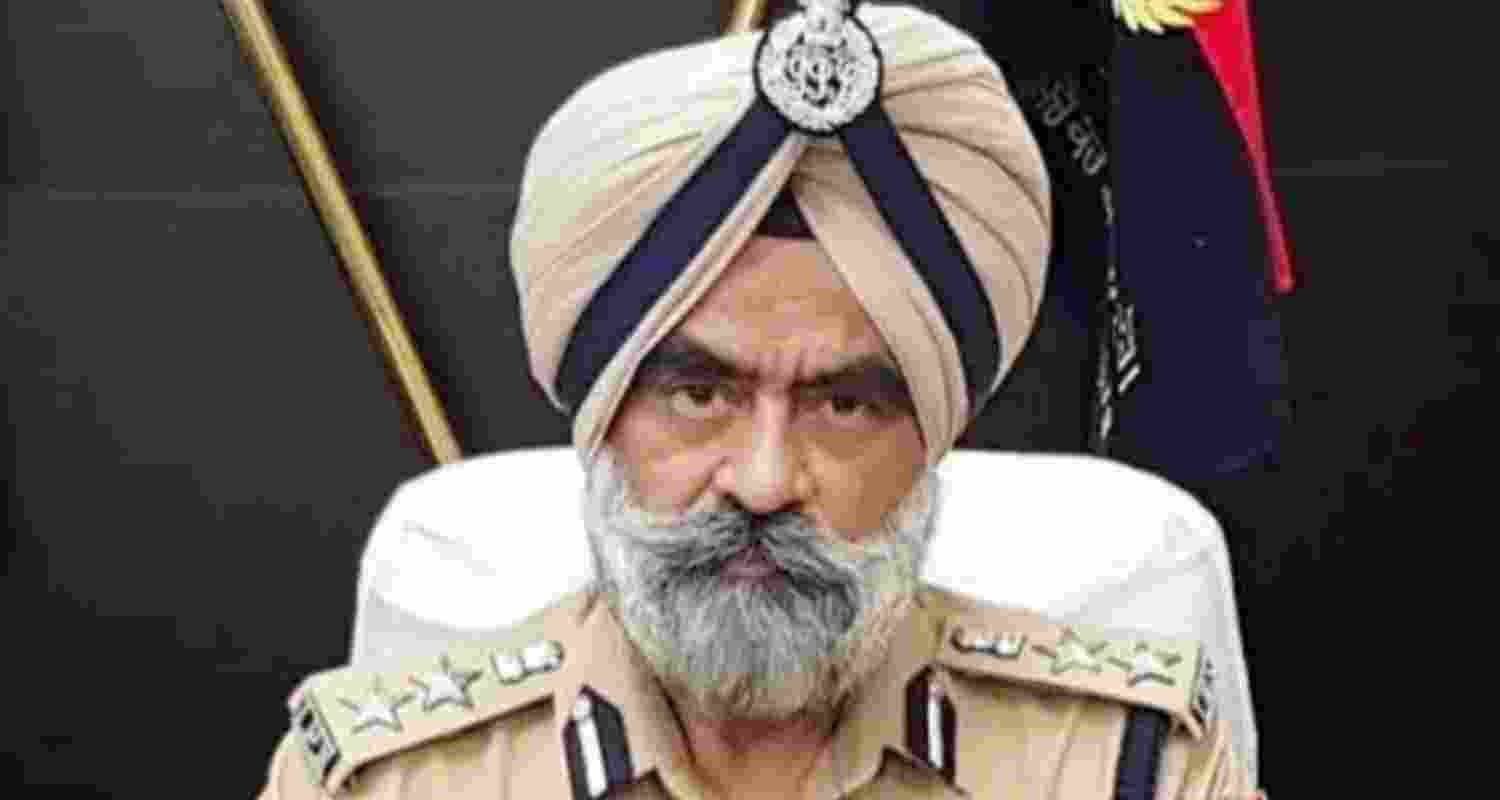 Suspended Punjab DIG Harcharan Singh Bhullar..