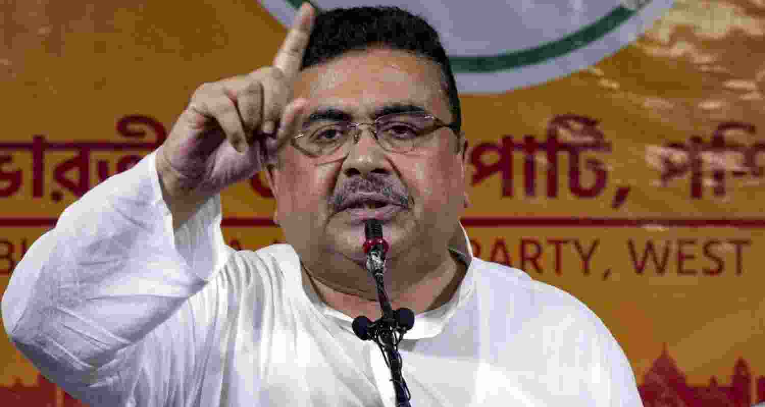 Leader of Opposition in the West Bengal Legislative Assembly Suvendu Adhikari.