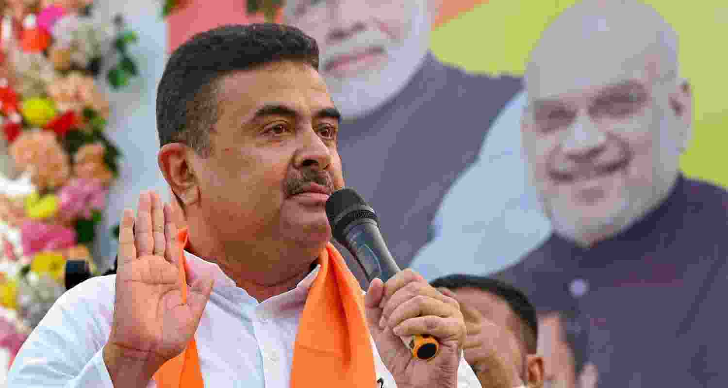 Suvendu seeks exclusion of state police from Bengal polls