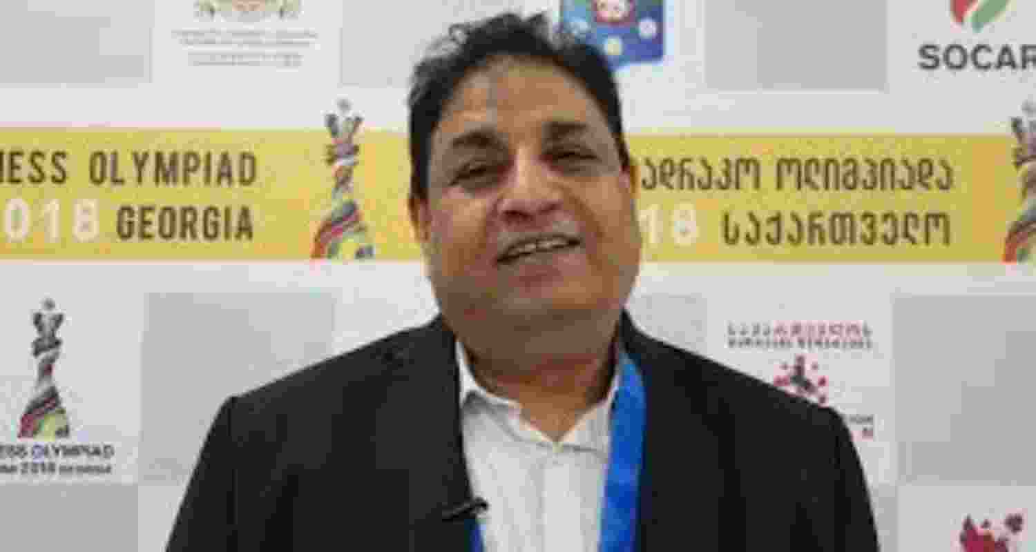 Veteran Indian sports administrator Bharat Singh Chauhan.