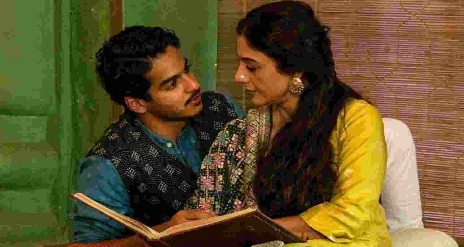 Ishaan Khatter and Tabu in 'A Suitable Boy'. Image: X