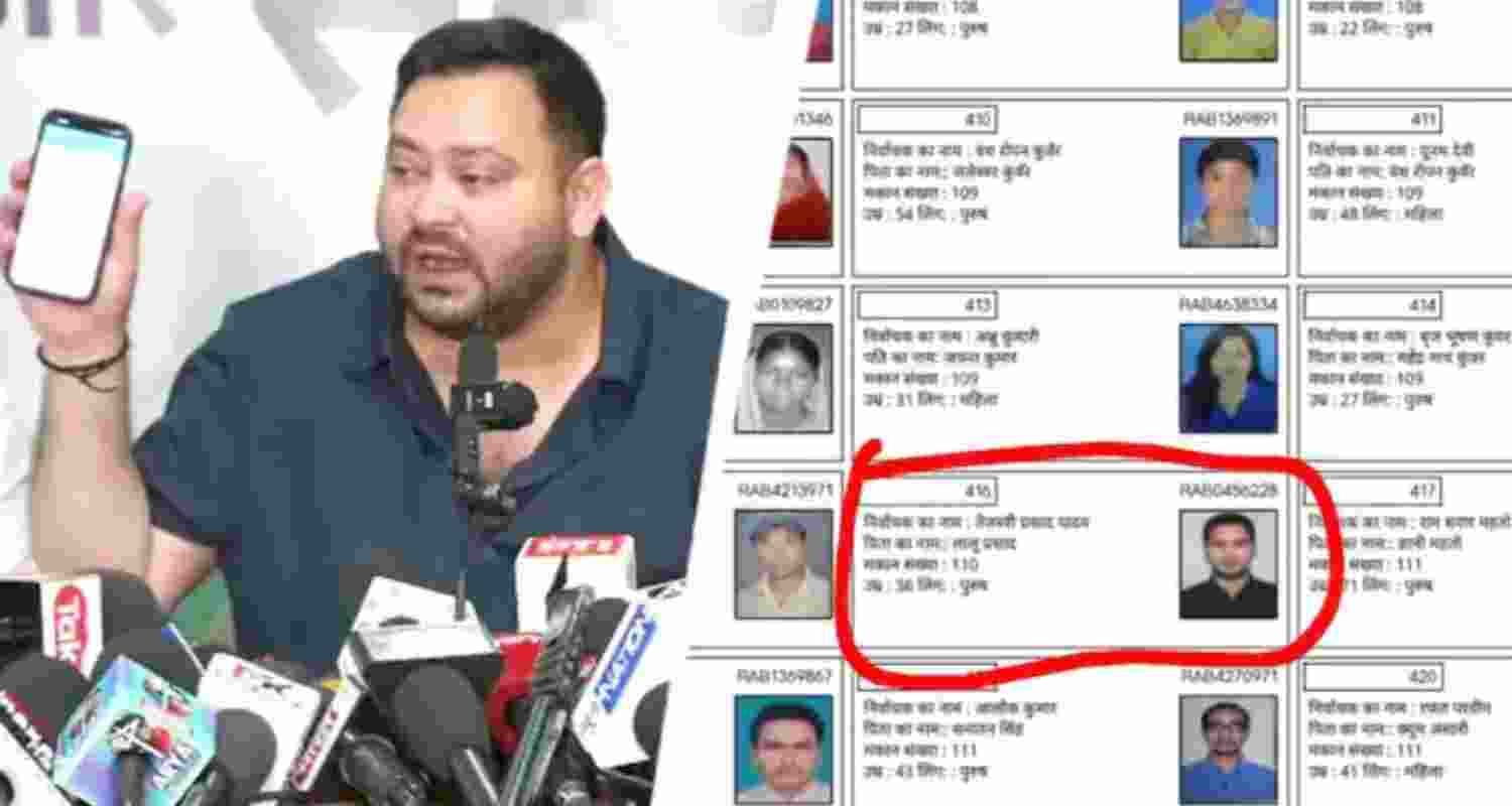 Tejashwi says name missing from Bihar survey list, EC counters