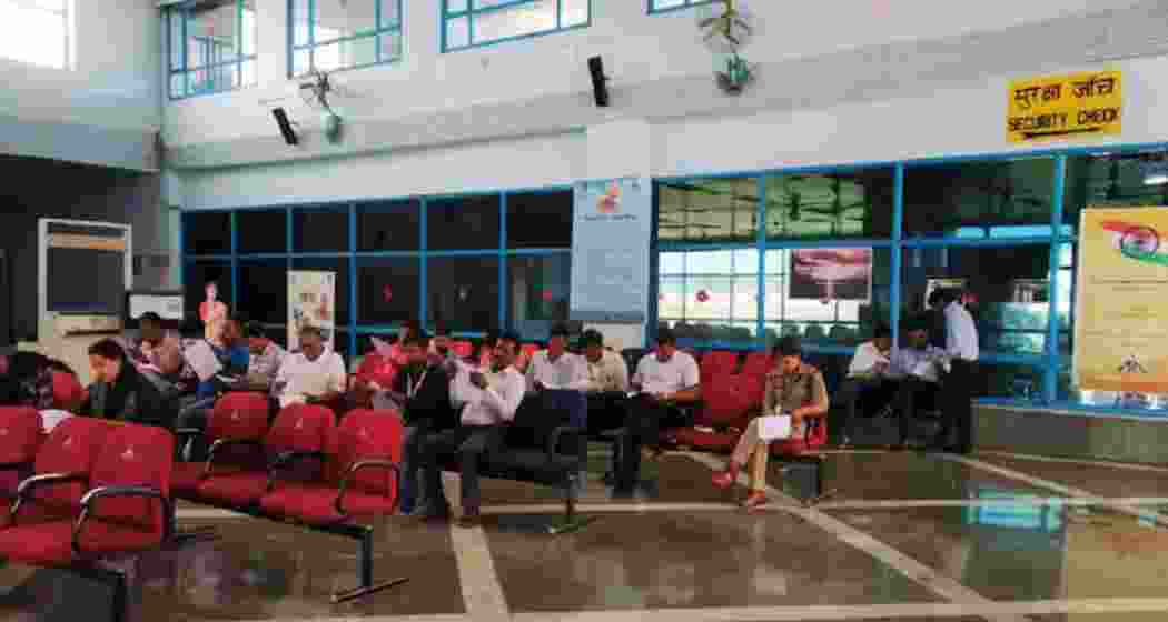 A glimpse of the Tezpur Airport terminal, set for a major upgrade with operations suspended for maintenance from October 2024 to March 2026.
