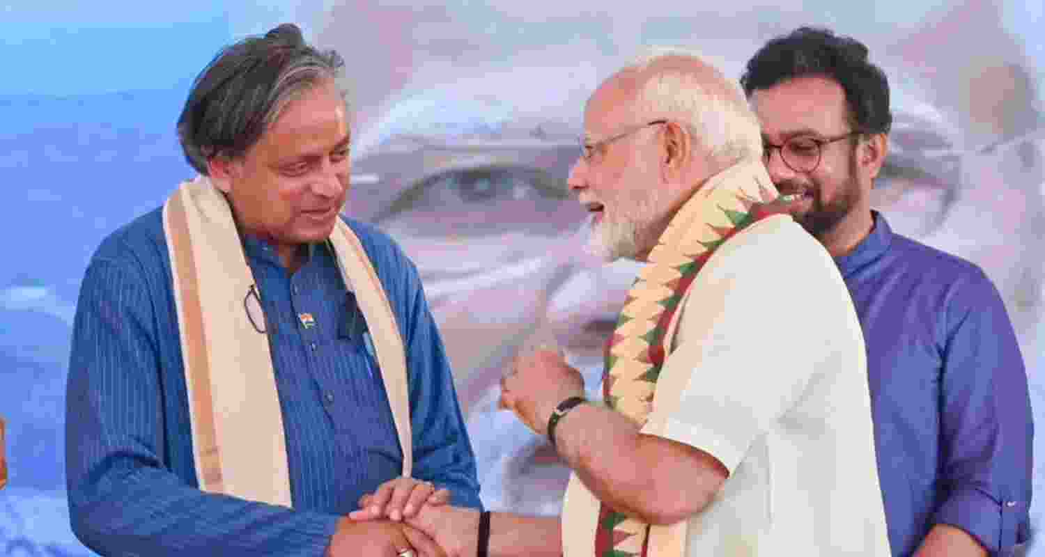 Congress MP Shashi Tharoor met PM Narendra Modi after returning from the 5-nation tour on Operation Sindoor, including the US.