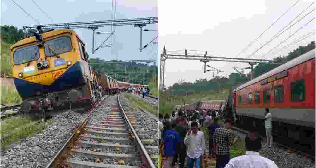 Agartala-Lokmanya Tilak Express derailed in Assam.