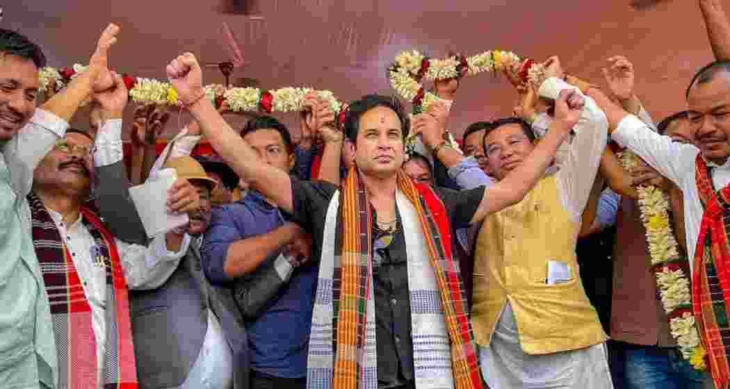 Tipra Motha chief Pradyot Bikram Manikya Deb Barma.