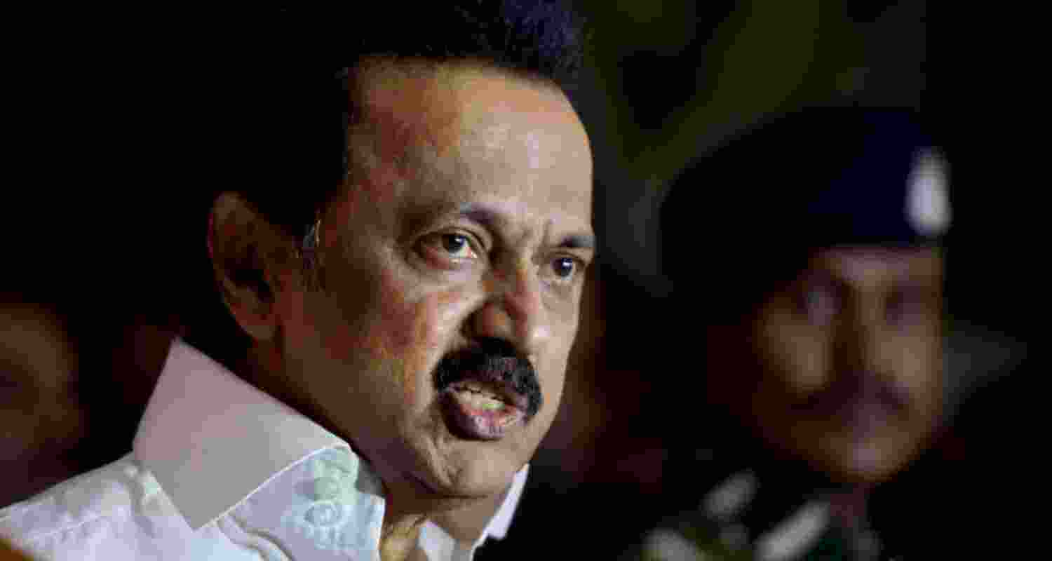 Tamil Nadu Chief Minister and DMK President M. K. Stalin. 