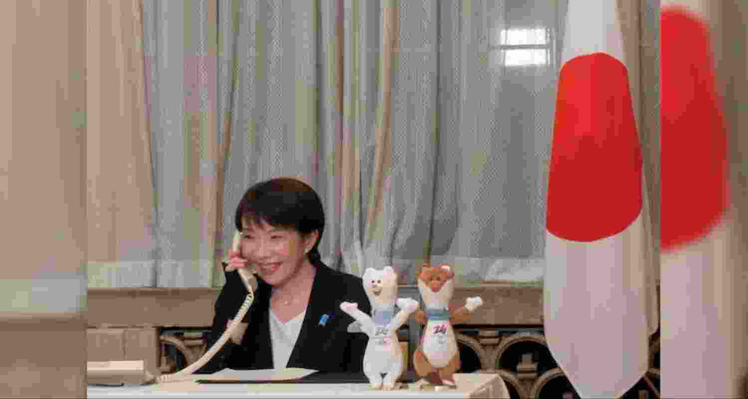 Japan’s Prime Minister Sanae Takaichi.